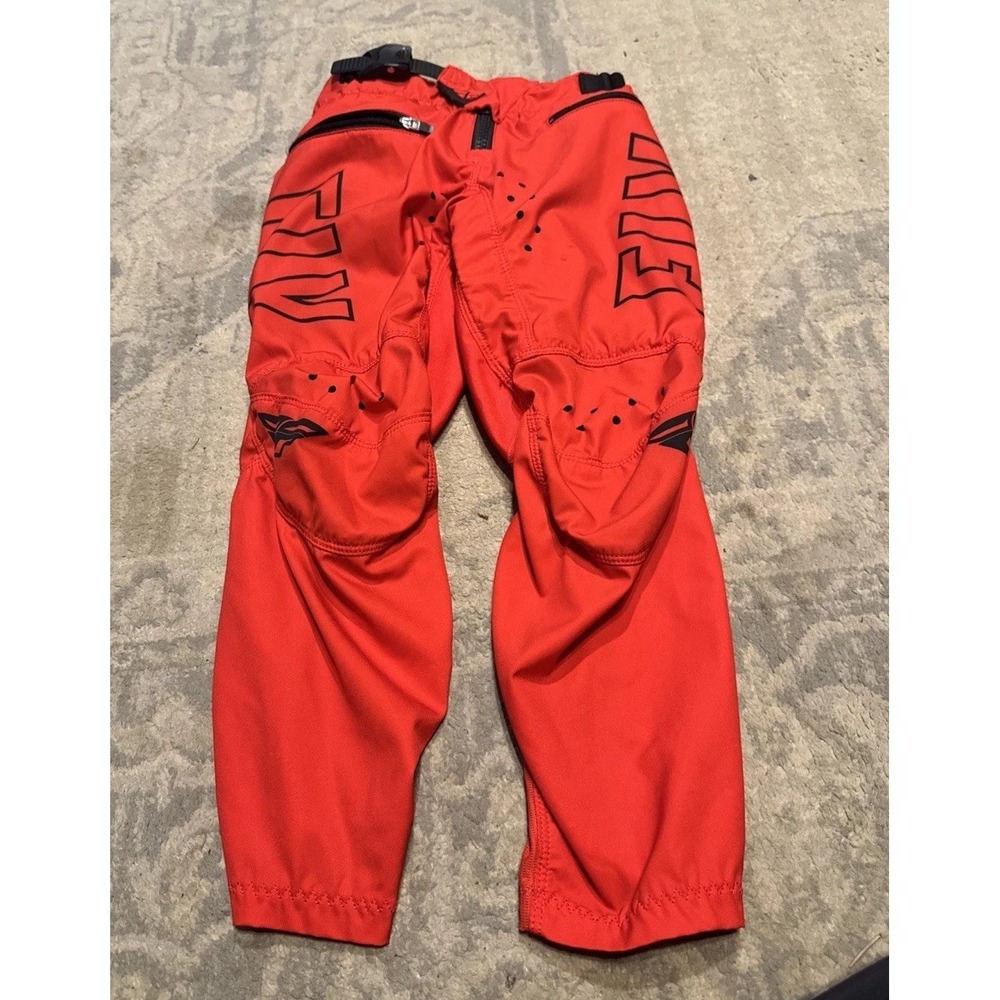 Fly Racing Radium Youth Boys Sz 22 Pants Red/Black